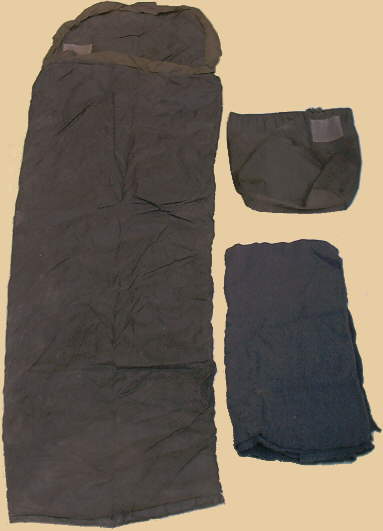 Foto de una bolsa de dormir argentina empleada en la Guerra de las Malvinas - Fuente: Daniel G. Gionco