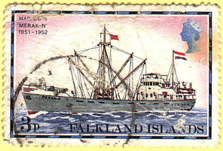 Foto de una estampilla del gobierno colonial brit&aacute;nico - Fuente: Daniel G. Gionco