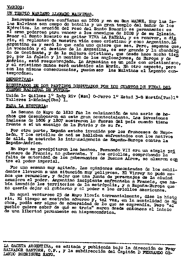 La Gaceta Argentina - N&uacute;mero 6 - P&aacute;gina 3