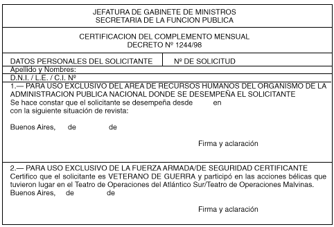Anexo II res. nacional 78/99 SFP
