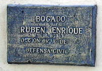 Placa de R. E. Bogado - Fuente: Daniel G. Gionco