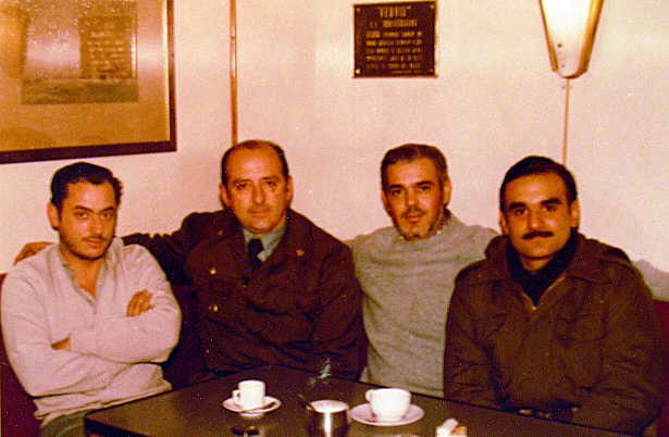 Foto de integrantes del Apostadero Naval Malvinas - Fuente: Adolfo Gaffoglio