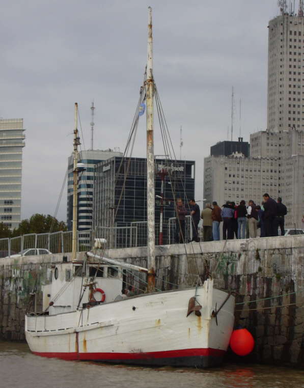 Foto de la Pen&eacute;lope en Buenos Aires - Fuente: Daniel G. Gionco