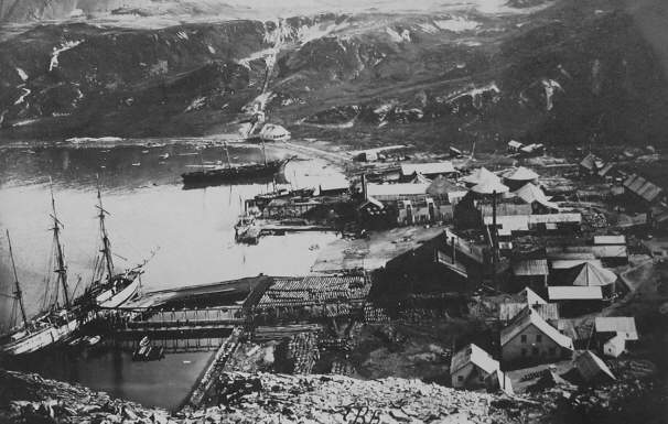 Foto de Grytviken (Georgias del Sur) - Fuente: B.C.R.A. - Biblioteca Tornquist