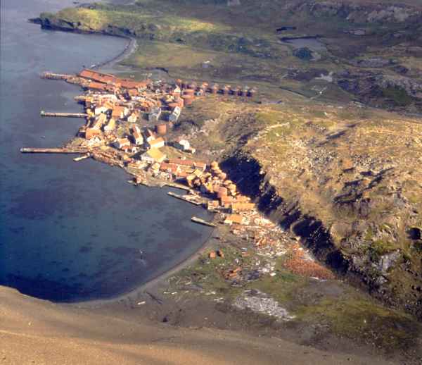 Foto aérea de Leith - Fuente: P.M. Lurcock
