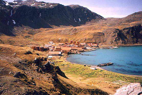 Foto de los restos de la estación ballenera de Grytviken - Fuente: Adrian Rinehart-Balfe