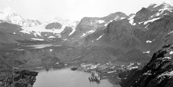 Foto de la caleta Vago y Grytviken (Georgias del Sur) - Fuente: Stefan Heijtz