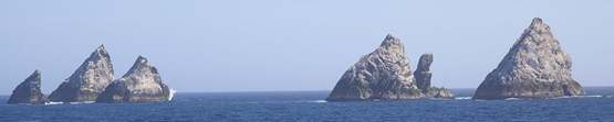 Foto de las rocas Cormorán - Fuente: Chris Howarth